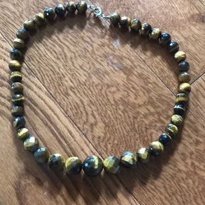 on line Jewelry - Tigers eye gem stone NWOT faceted looks sparkly on line Jewelry - Tigers eye gem stone NWOT faceted looks sparkly